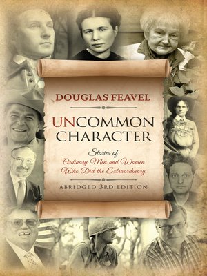 cover image of Uncommon Character ()